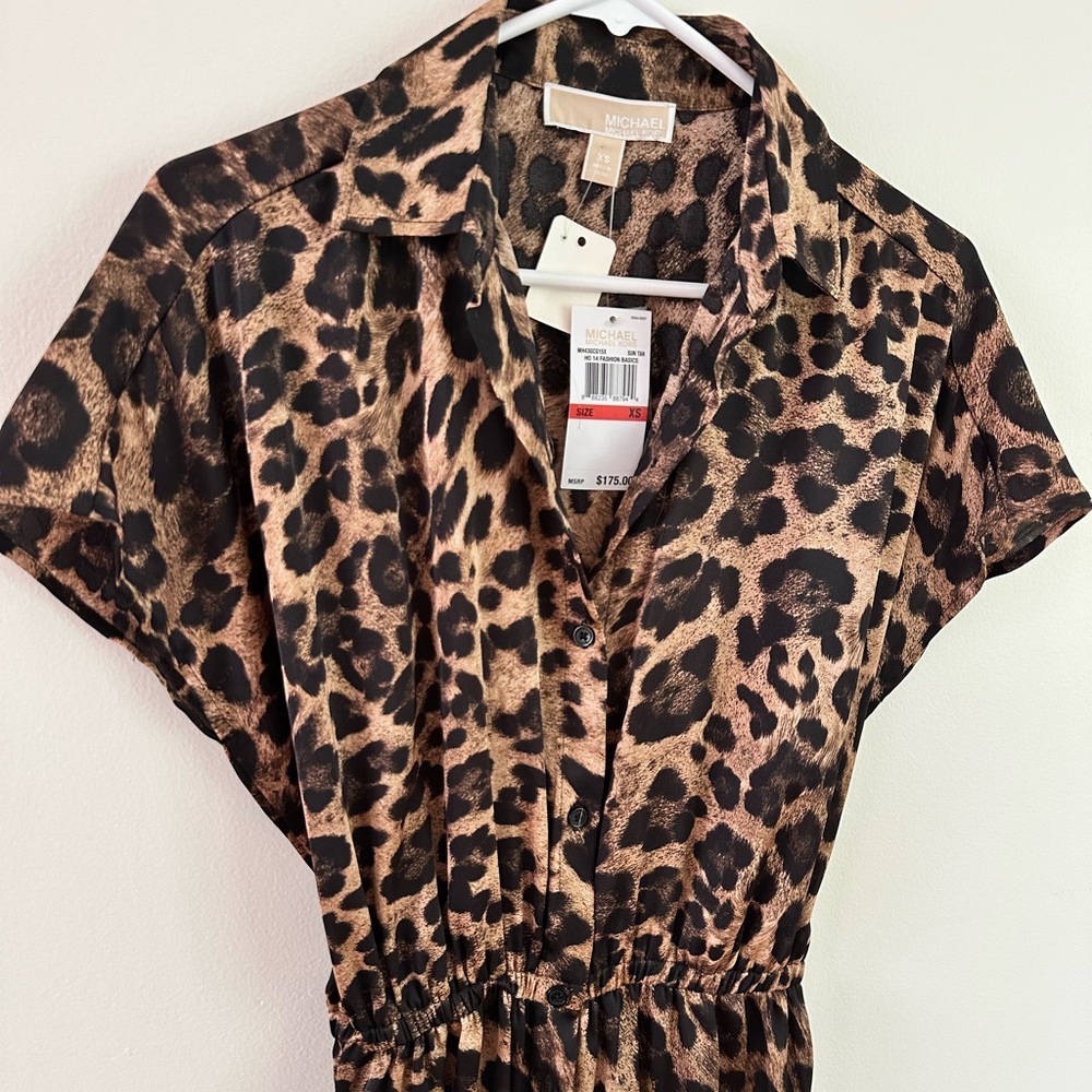 Michael Kors leopard jumpsuit